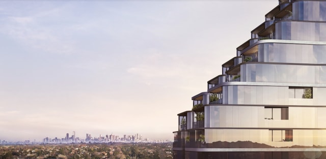 Prospect, Box Hill apartment development tops out on time and on budget