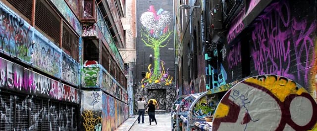 Paint It Black - Hosier Lane reborn