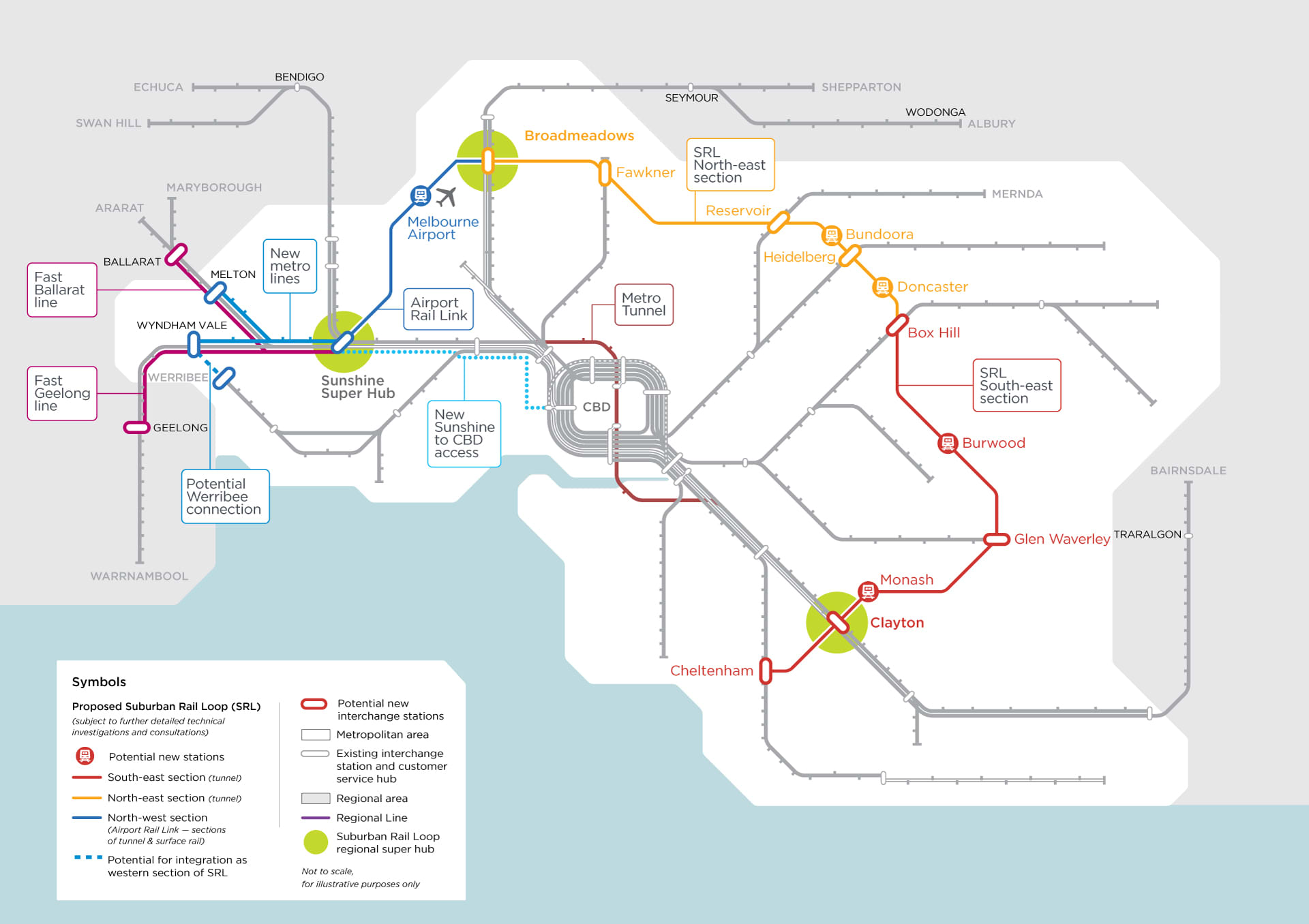 Andrews unveils Western Rail Plan as Federal Labor commit to Suburban Rail Loop