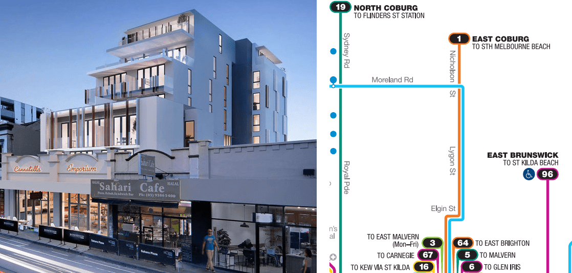 Melbourne's development by tram: the 19
