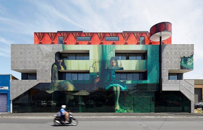 In focus: 2 Girls building, Abbotsford