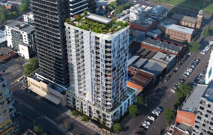 West Melbourne's latest tower on show