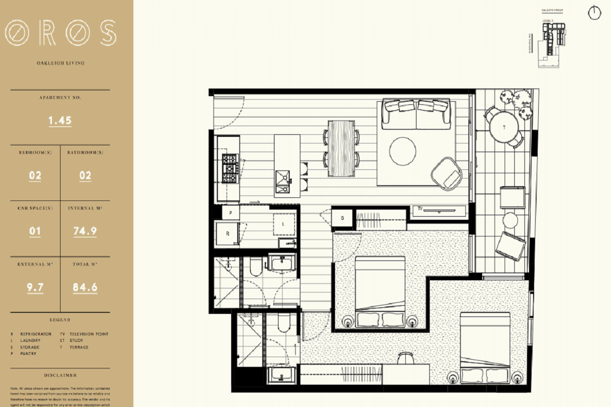 Oros floor plans