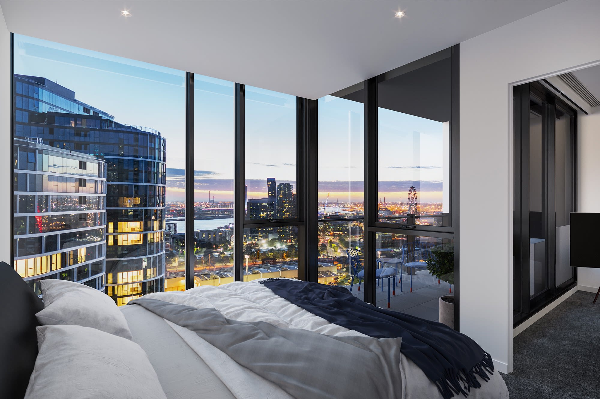 Floorplan Focus: Central Equity offer four floorplans at West Melbourne tower Parkhill Apartments
