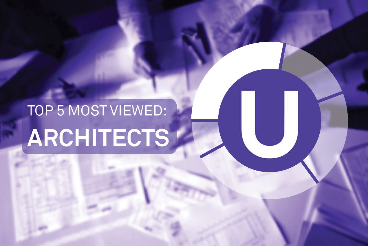 Urban's Top 5 for October - Most Viewed Architects