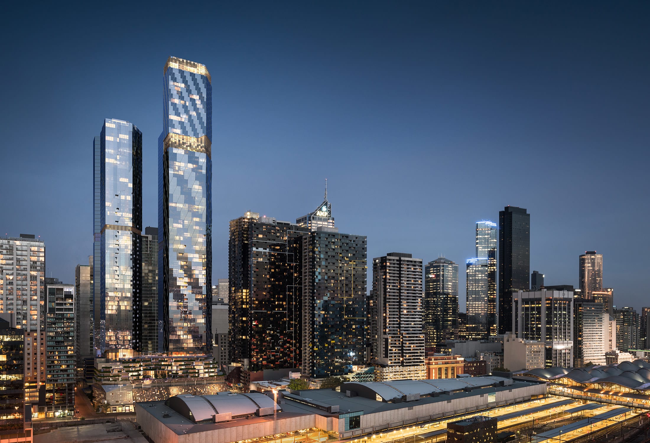 Spanning a whole city block, West Side Place sets the standard for mixed-use living.