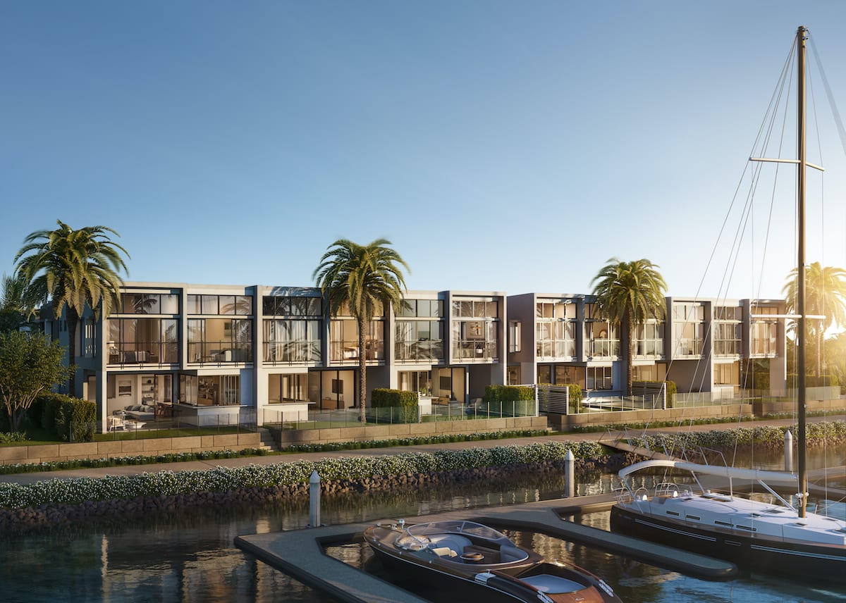 Keylin sell-out two Hope Island townhouse developments The Cove and Palladium