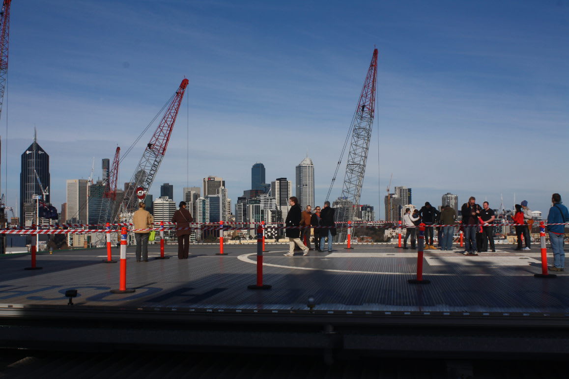 OHM 2013: Royal Melbourne Hospital tunnels & helipad