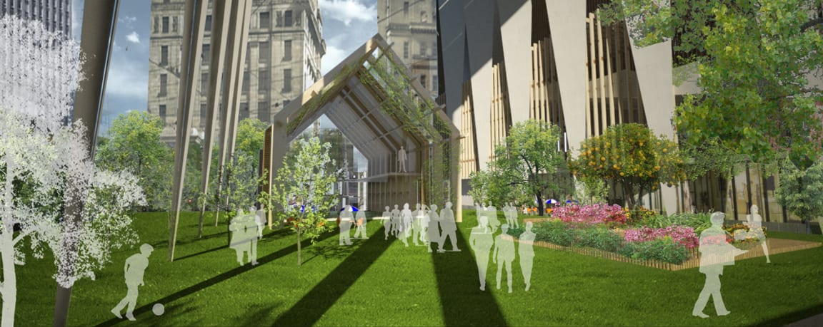 Blockhead Concept - 447 Collins Street / Market Square