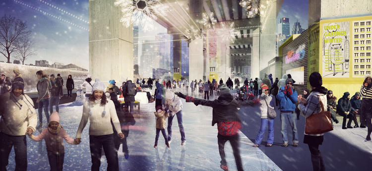 Taking a cue from Toronto to create the Southbank M1 Undercroft