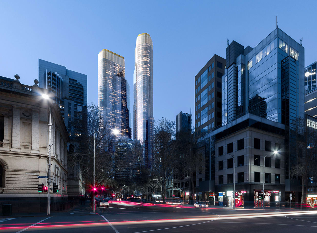 The chronology and evolution of A'Beckett Street