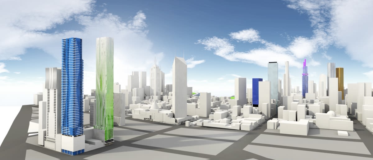CBD | Victoria One Apartments | 452-472 Elizabeth Street | 75F | 241m | Residential