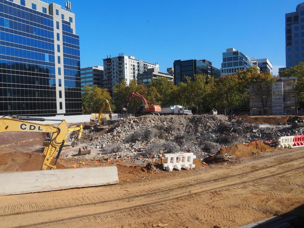 A snapshot of Melbourne's construction - May 2018