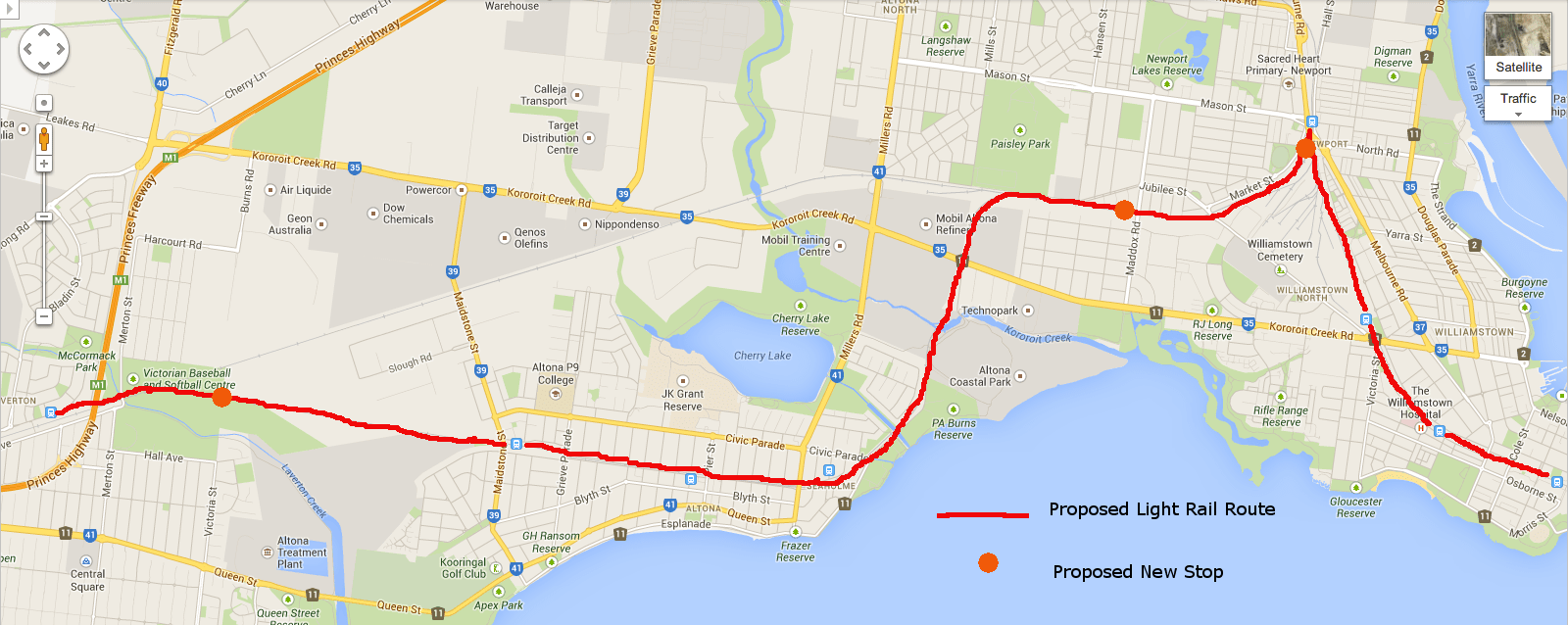 Altona Smashed! - A Light Rail solution to a heavy problem