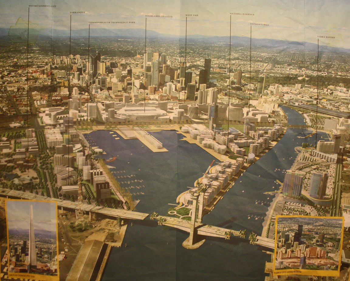 The Docklands vision - circa 1998