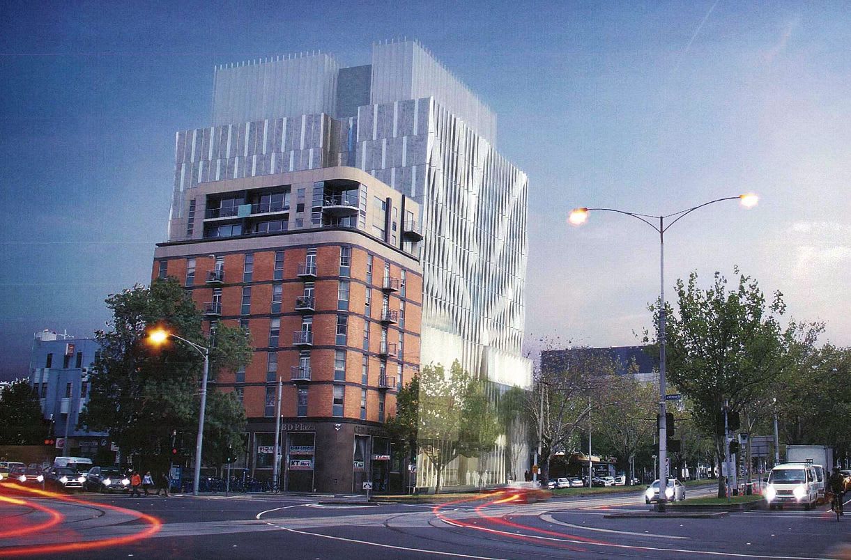 Fins and folly > 529-541 Elizabeth Street, Melbourne