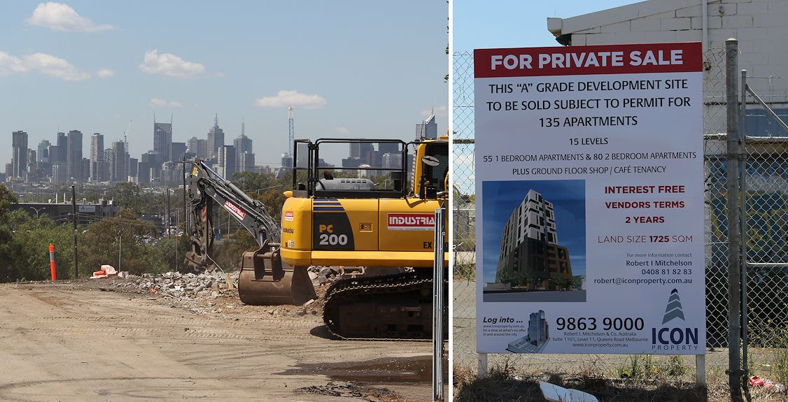 Going, going... development sites almost gone?