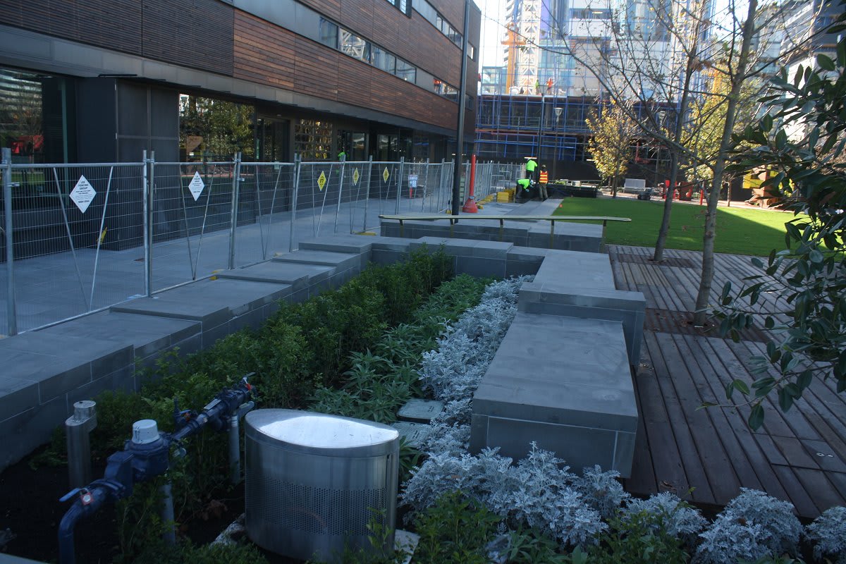 Talking up Docklands' newest showpiece