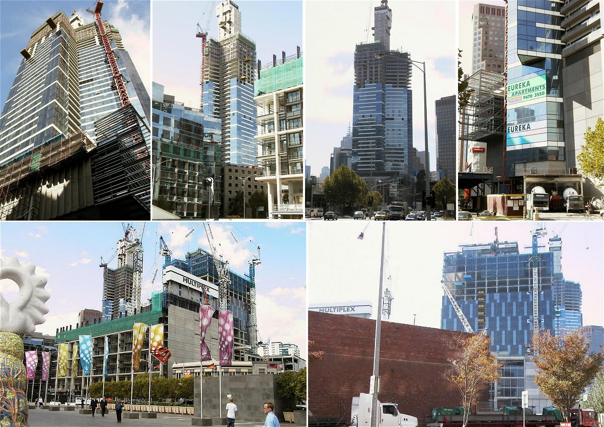 Melbourne under construction > April 2004