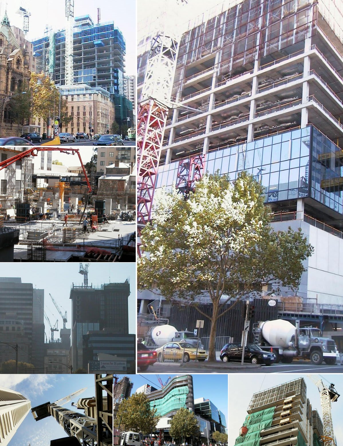 Melbourne under construction > April 2004