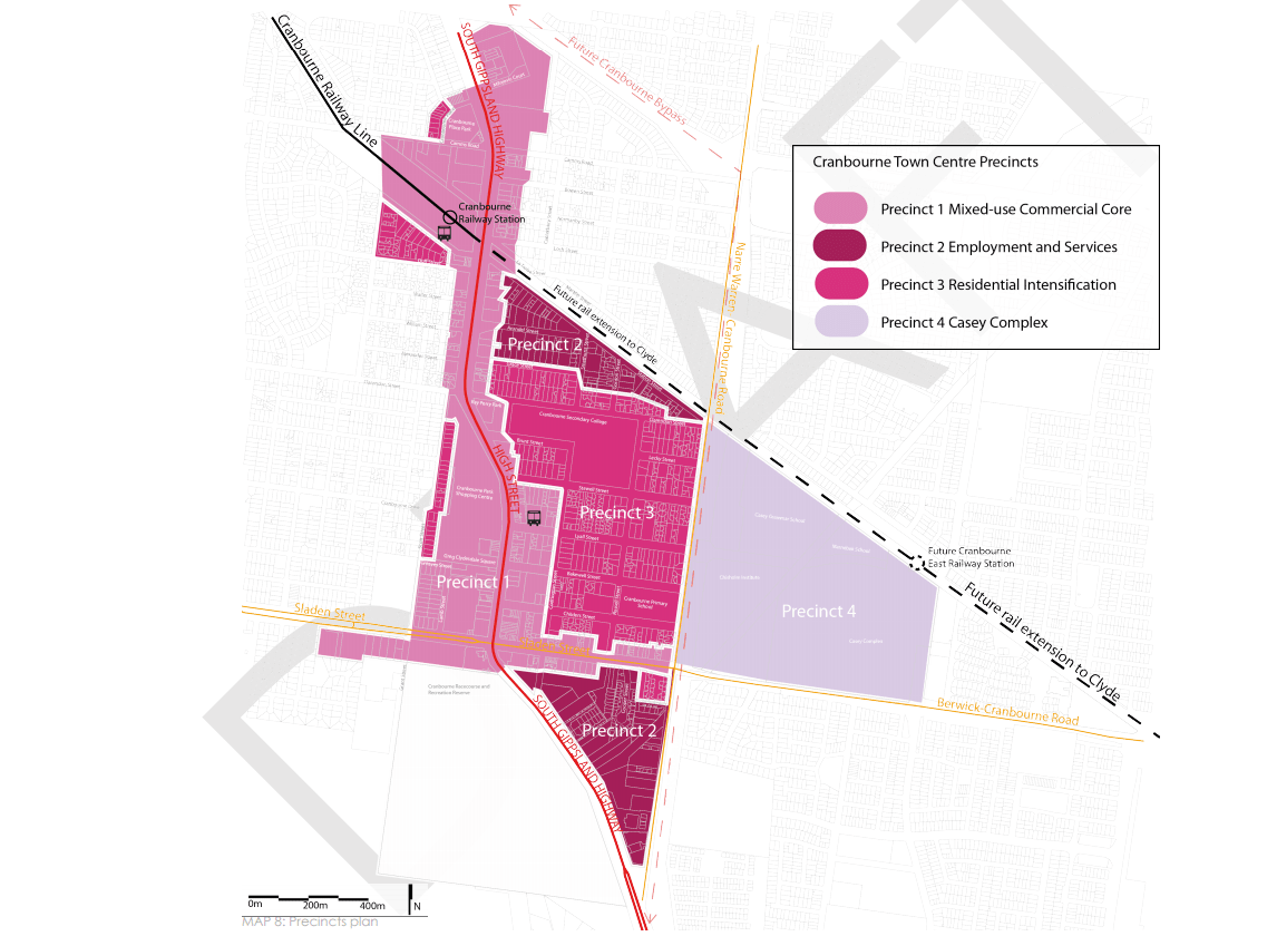 City of Casey seeks submissions on Cranbourne's town centre structure plan