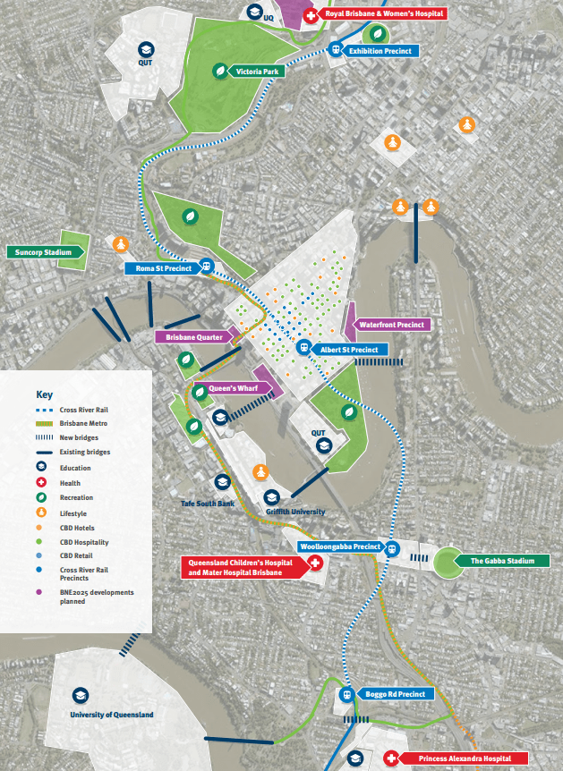 Queensland government releases Cross River Rail Precinct Strategy