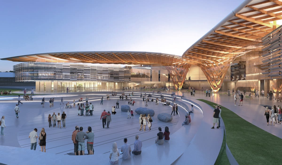 The Federation Square of Melbourne's east takes shape