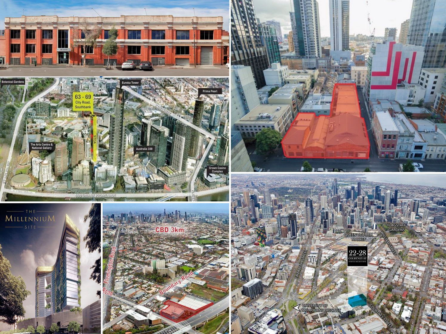 Development sites to the fore