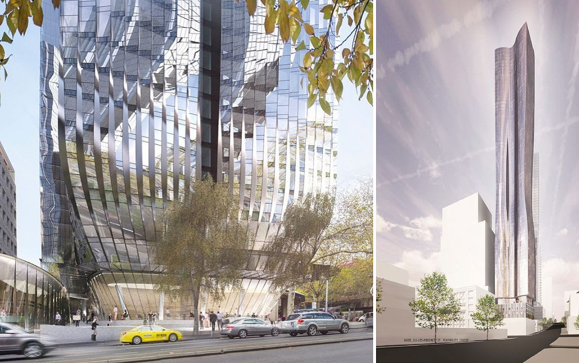 Super six: news breaks on six of Melbourne's more significant towers