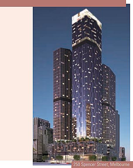 The expected development? Image sourced via the FEC Annual Report Far East Consortium's massive 250 Spencer Street design unveiled?