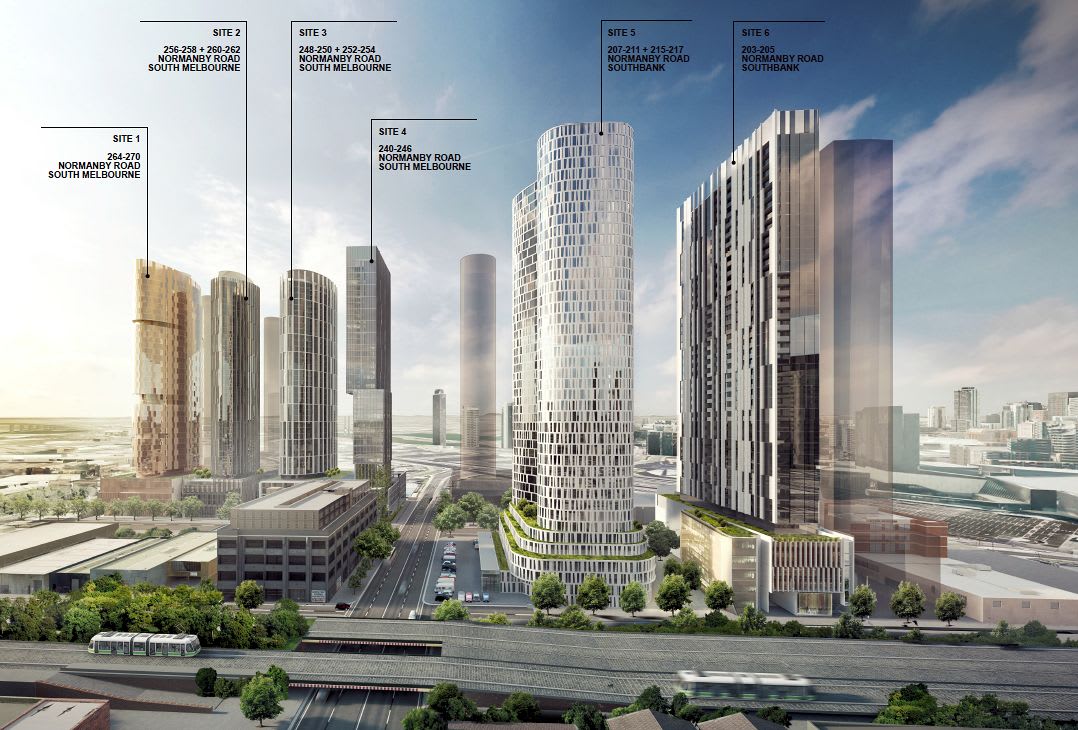 1500 new apartments slated for Fishermans Bend