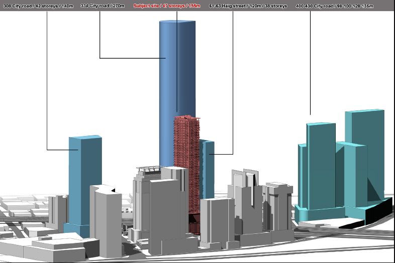 57 Haig Street seeks extra height