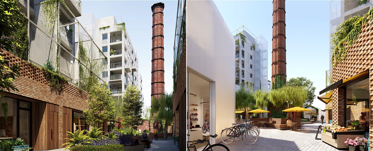 Urban regeneration grips Brunswick's massive Licorice Factory site