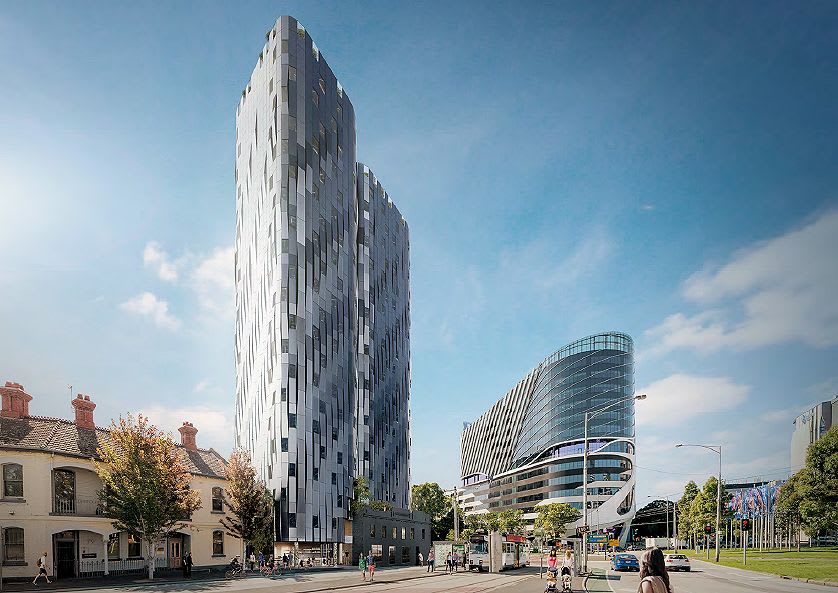 City North's latest entrant a metal monolith