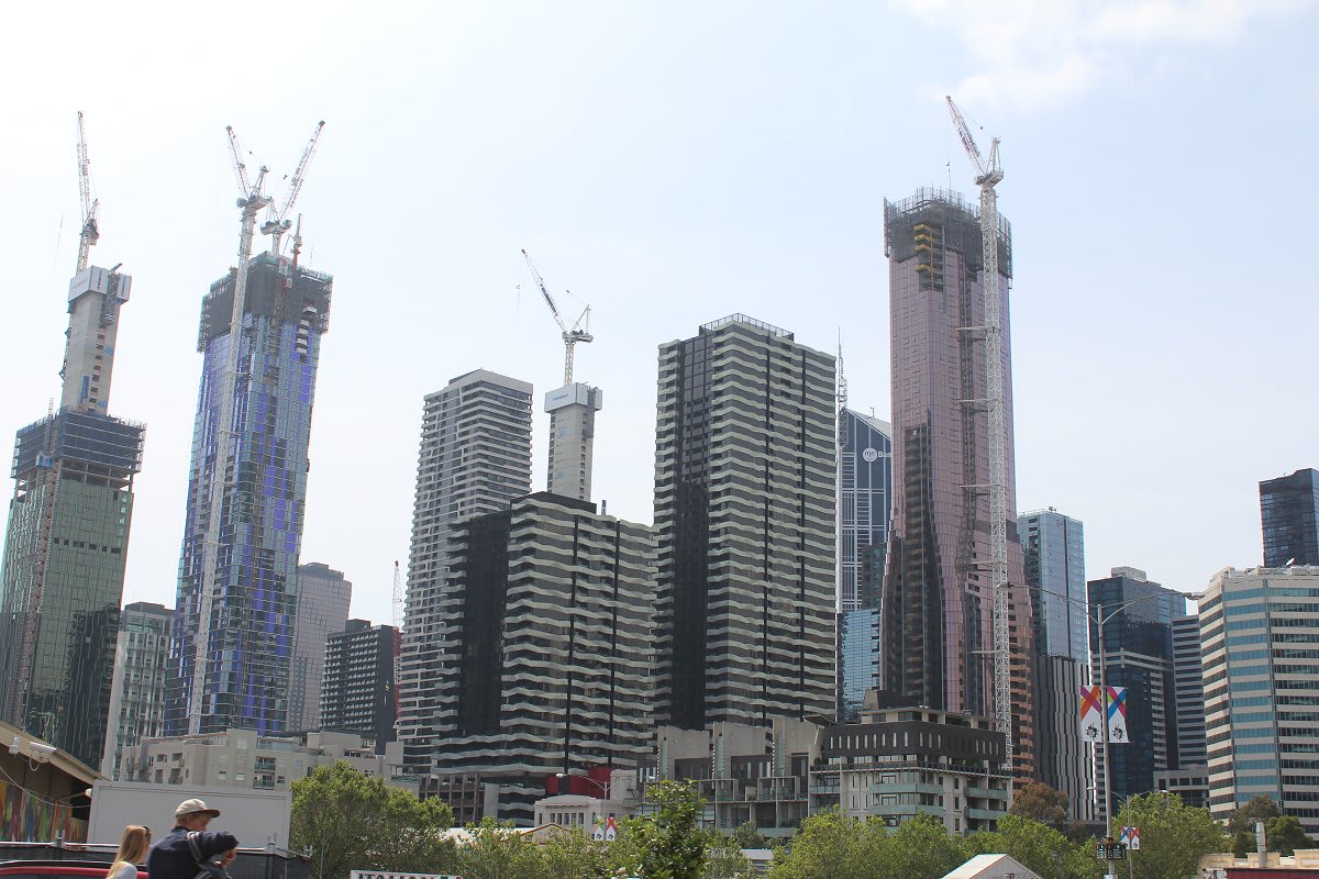 Three years on, Eq. Tower tops out