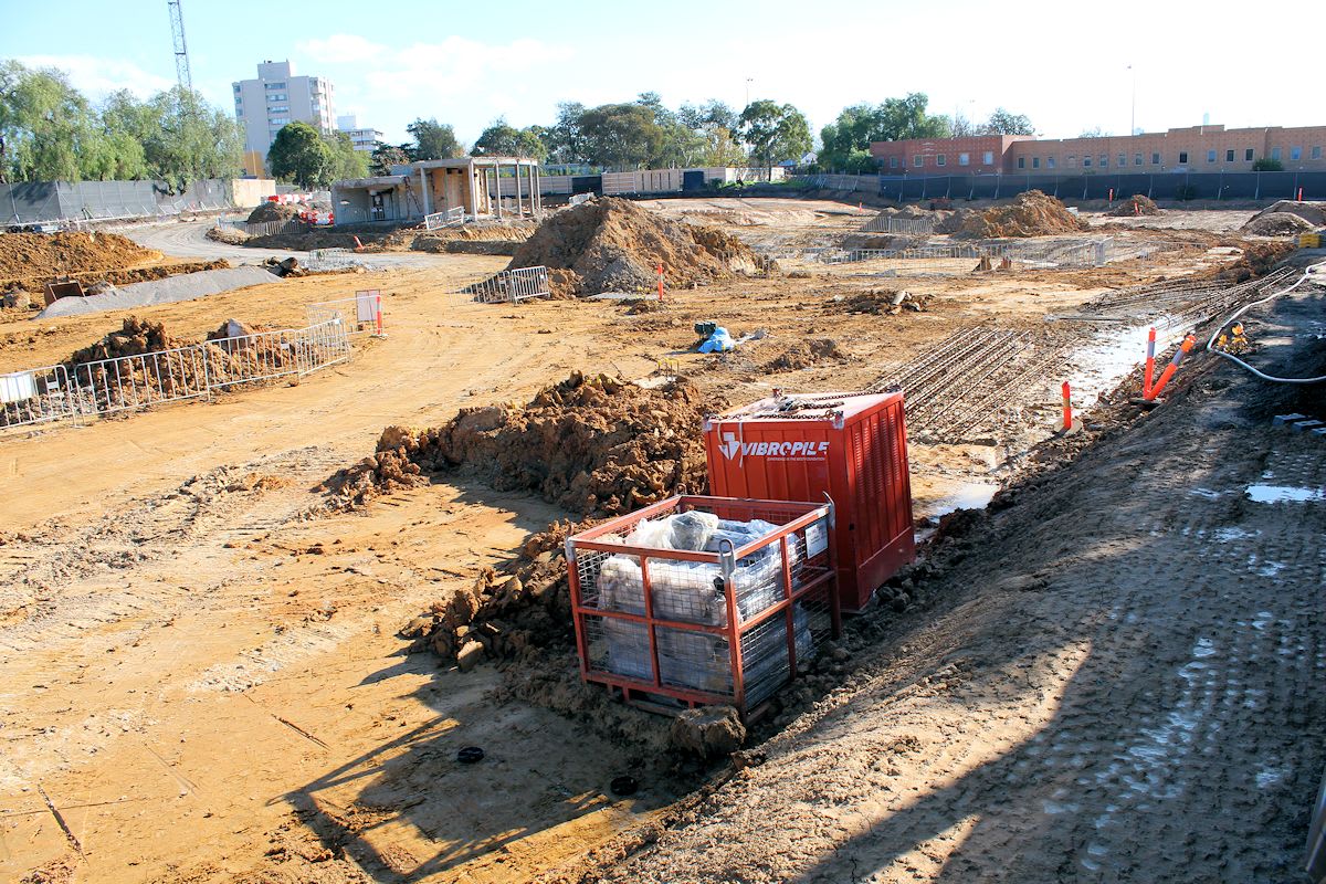 A winter of construction content