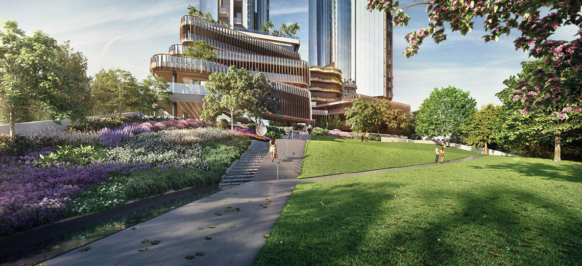 Soil turns on Stage 1 of Melbourne Square as piling nears completion