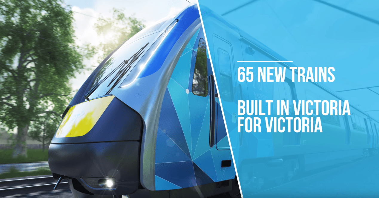 Next generation of Melbourne's train fleet unveiled