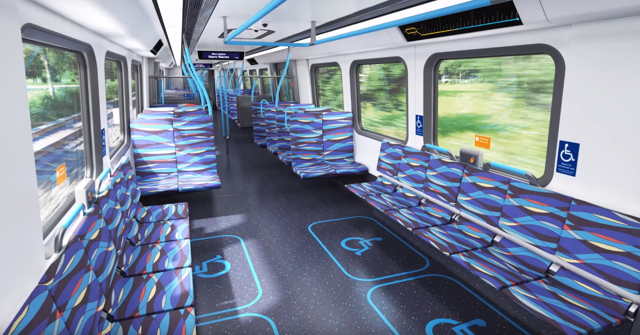 Next generation of Melbourne's train fleet unveiled