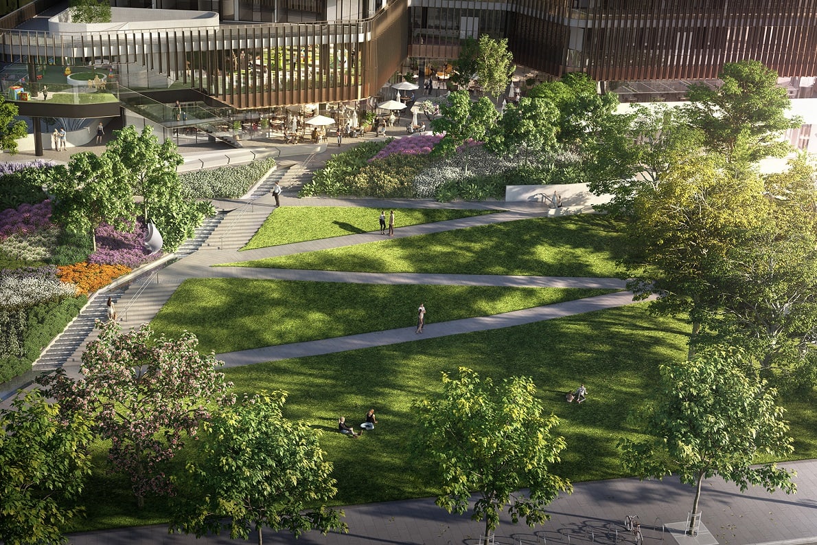 Melbourne Square to add some much needed green infrastructure to Southbank