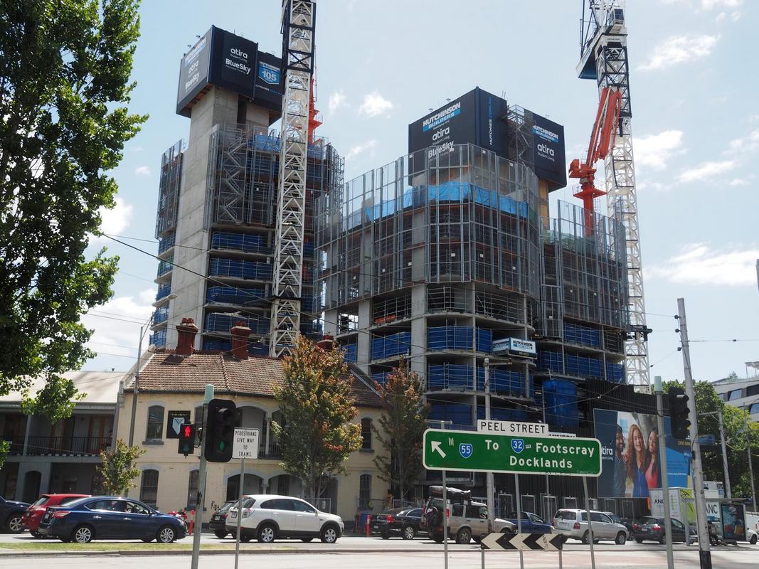 A snapshot of Melbourne's construction - March 2018