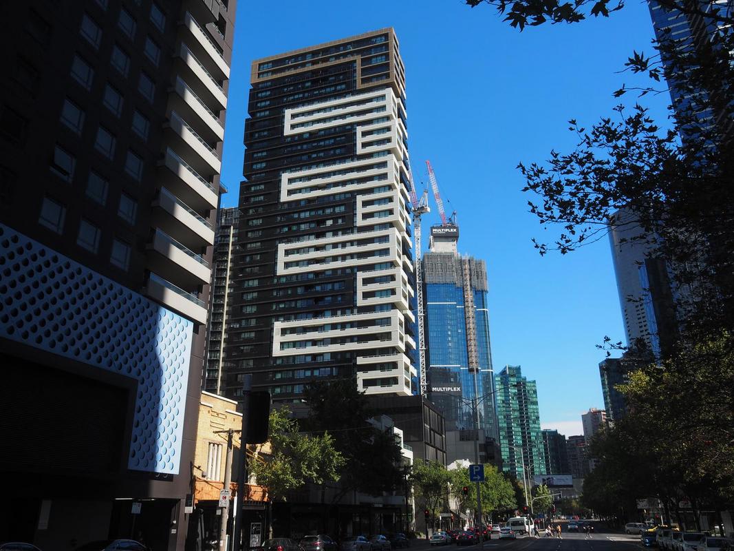 Australia 108 approaches 50% of its height