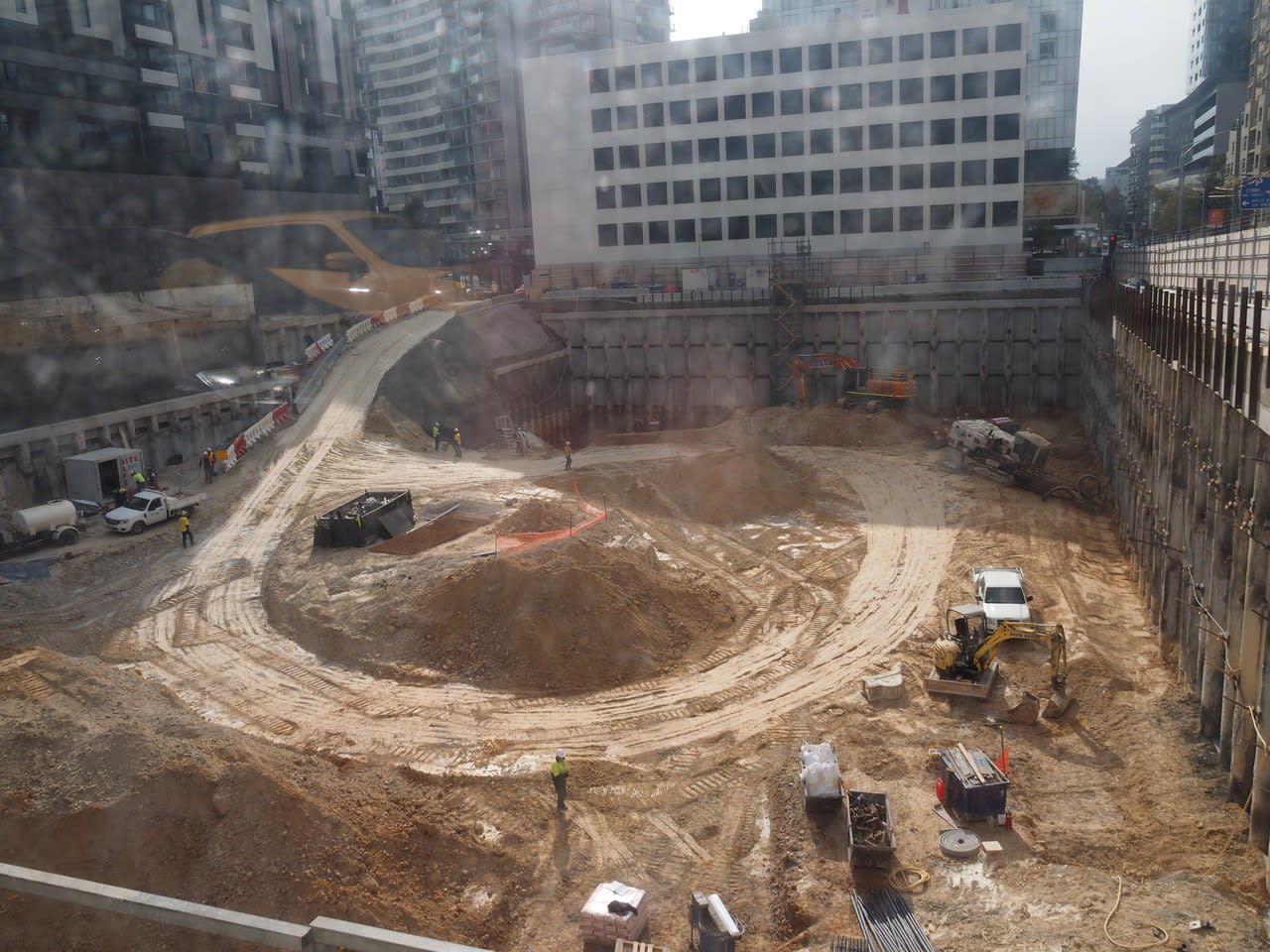 The state of construction in Melbourne - mid May 