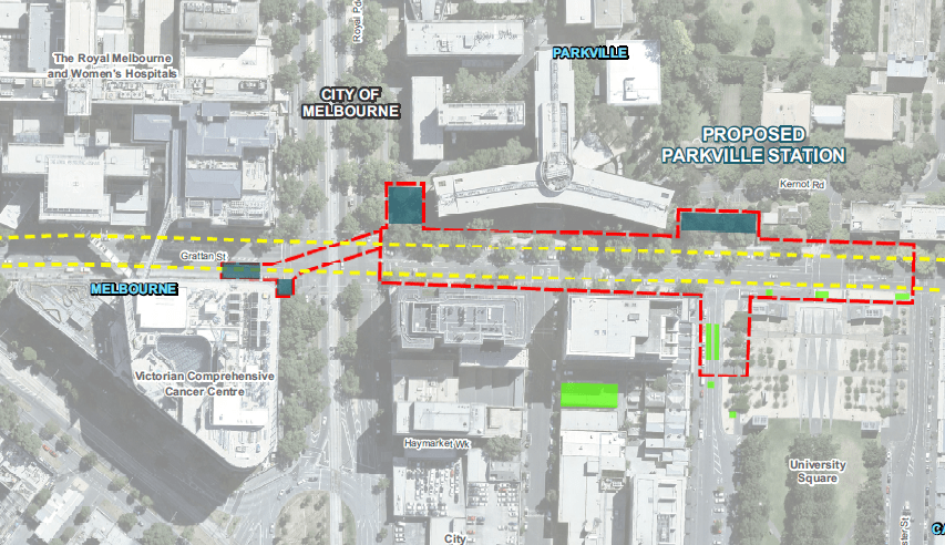 Melbourne Metro EES released; more information on station proposals
