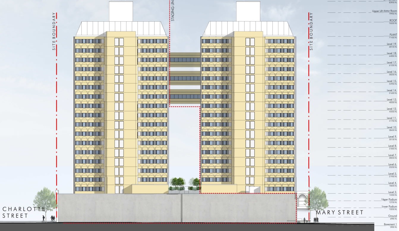 Australia's first twin tower conversion and refurbishment is underway