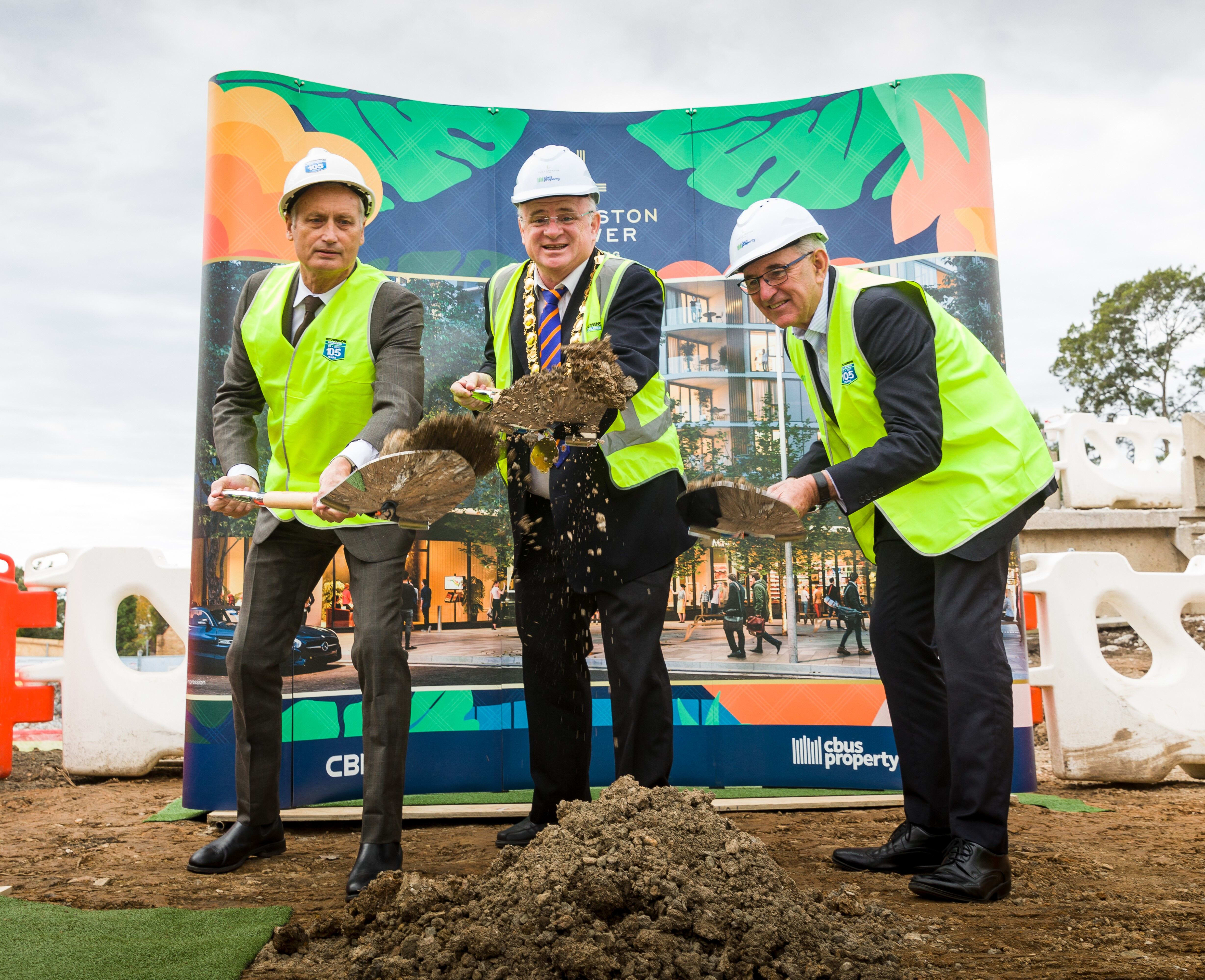 Sod turning ceremony: The Langston embarks on stage two of development