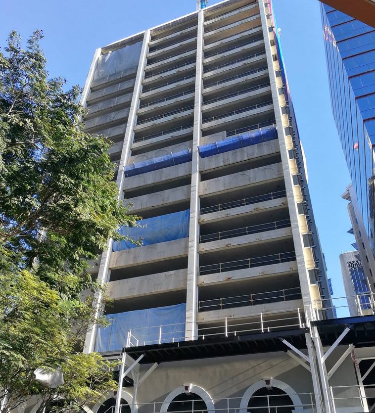 Australia's first twin tower conversion and refurbishment is underway