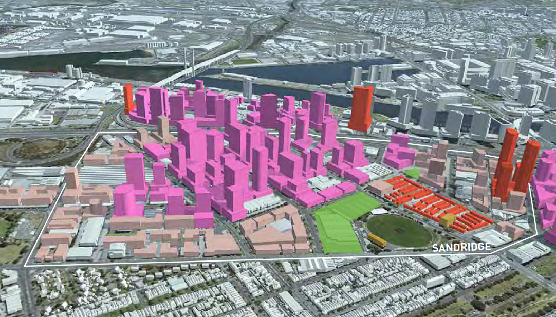Fishermans Bend's Urban Design Strategy - visuals