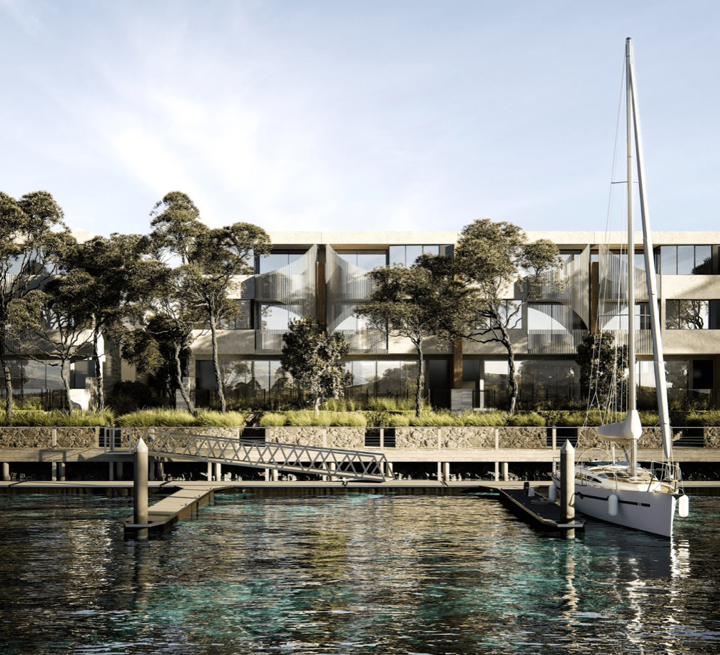 Victoria’s Martha Cove is set to welcome 14 new luxury townhomes