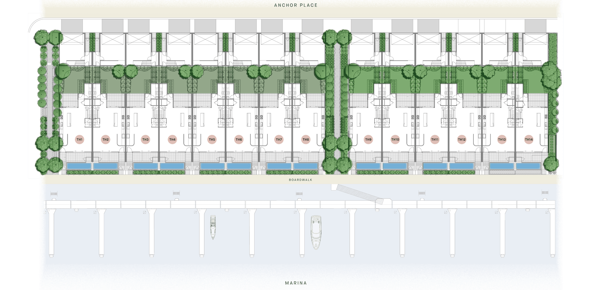 Victoria’s Martha Cove is set to welcome 14 new luxury townhomes